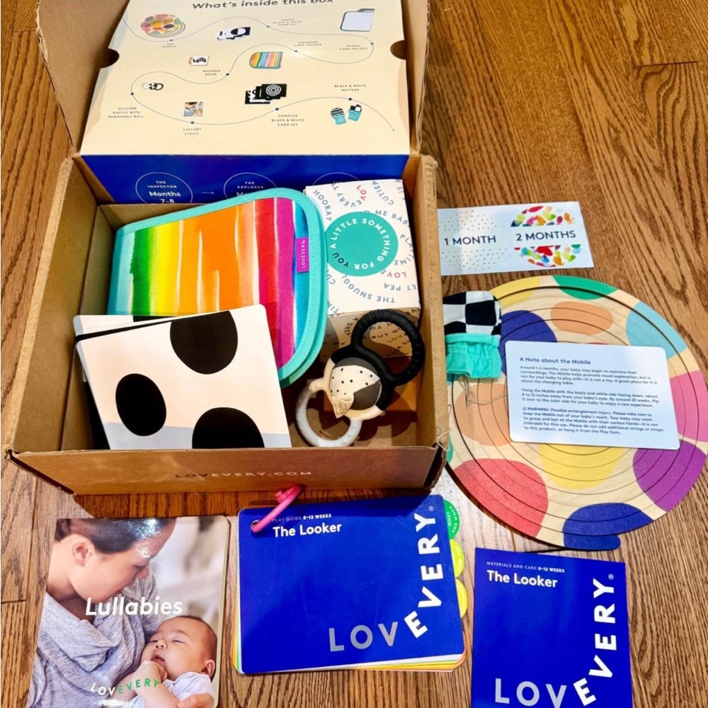 Lovevery Looker Playkit 0-3 months